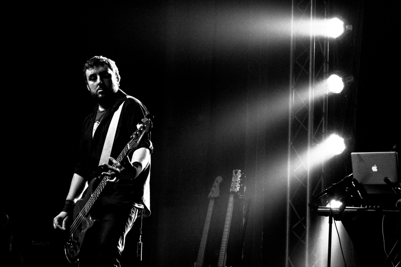 Peter’s son, Jack Bates, also plays bass in the band.